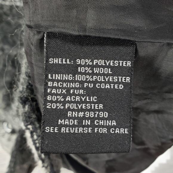 Dollhouse Outerwear Women's Wool Blend Jacket Coat Size Medium - Picture 8 of 16